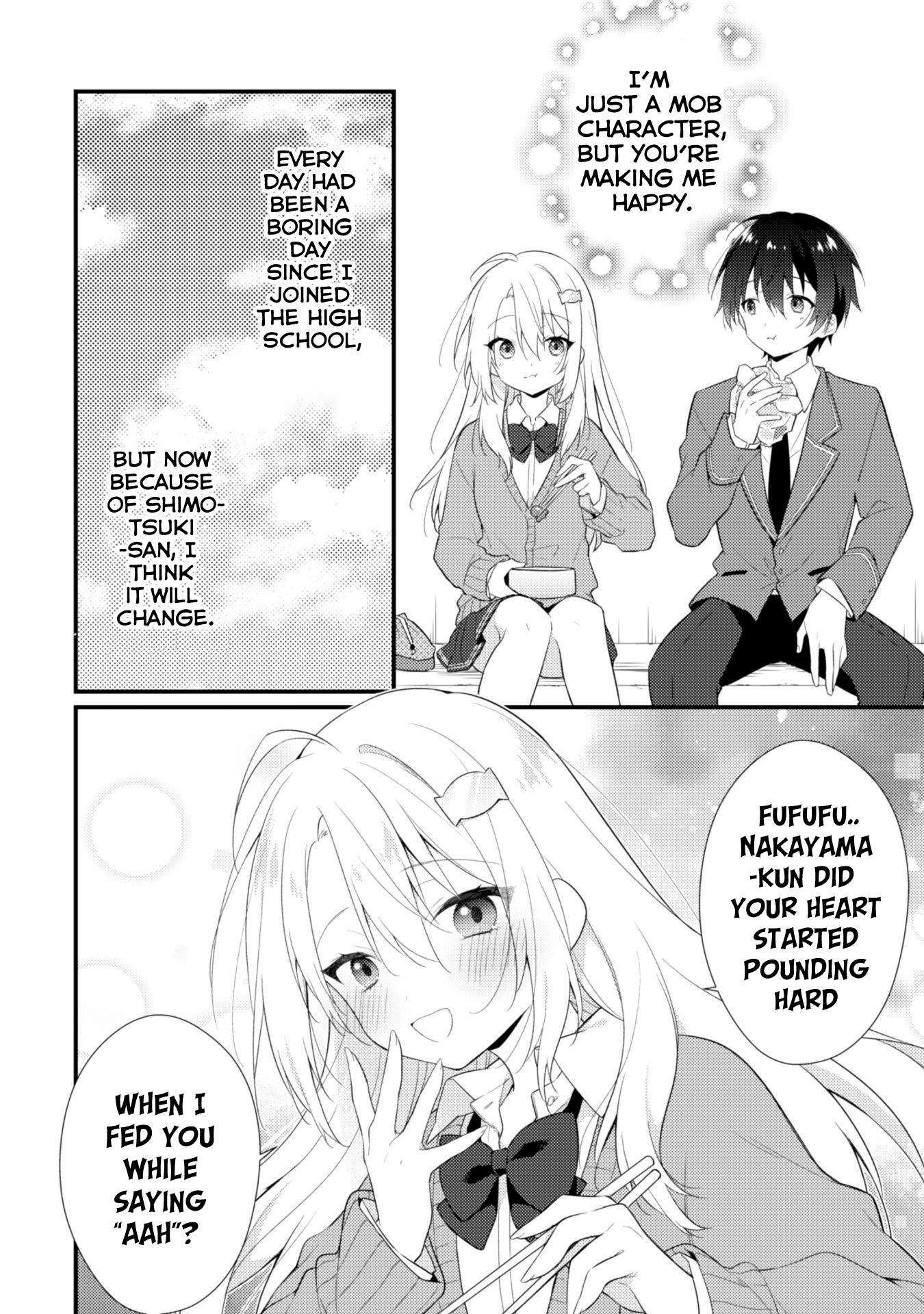 Shimotsuki-san Likes the Mob ~This Shy Girl is Only Sweet Towards Me~ Chapter 2 19